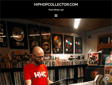 Tablet Screenshot of hiphopcollector.com